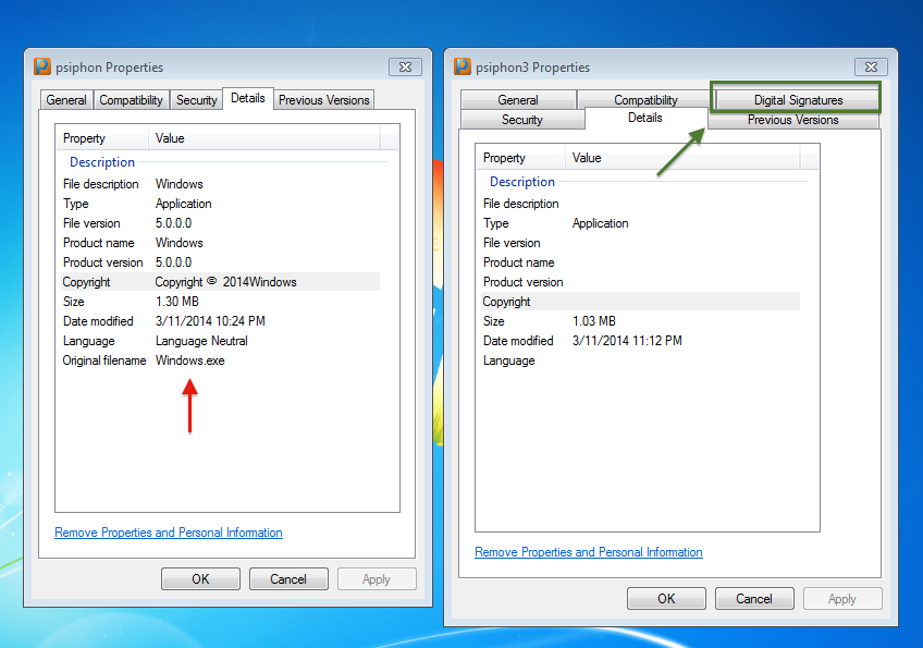 psiphon 3 not connecting windows 10