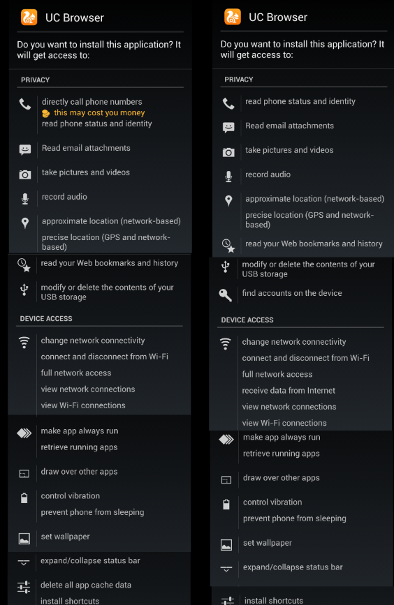 change language in uc browser for pc