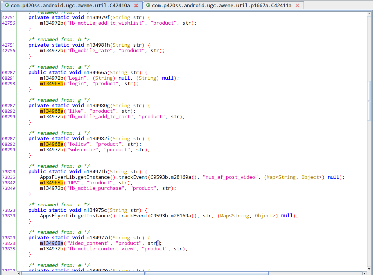 Screengrab of source code.