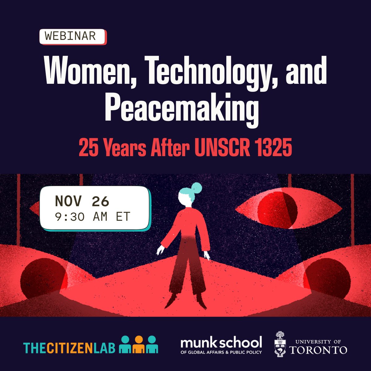 Women, Technology, and Peacemaking Webinar: 25 Years After UNSCR 1325
